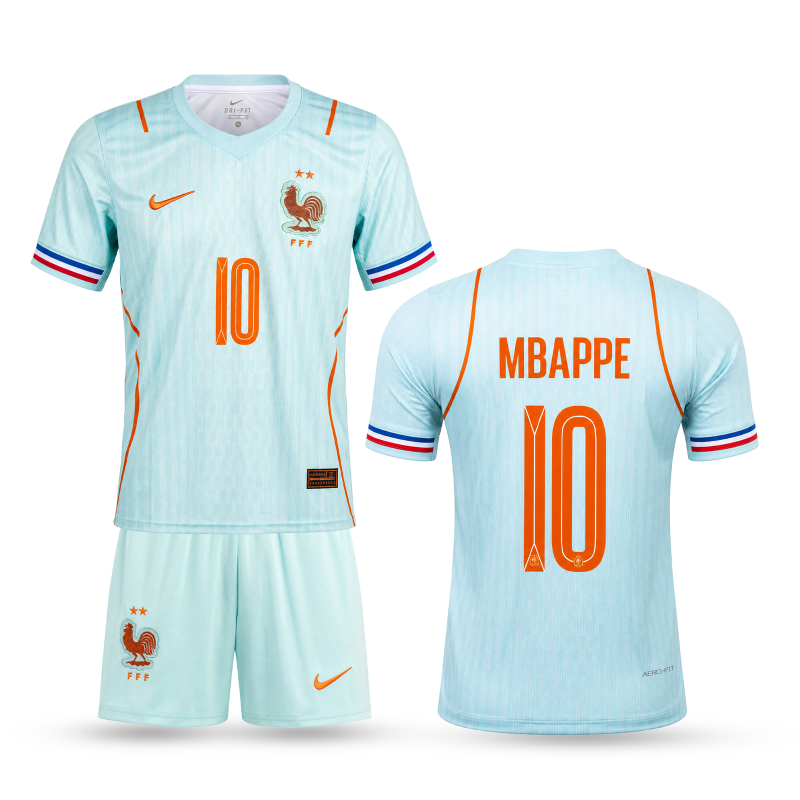 Francija Otroški Gostujoči Nogometni Komplet, Mbappe. WC 2026
