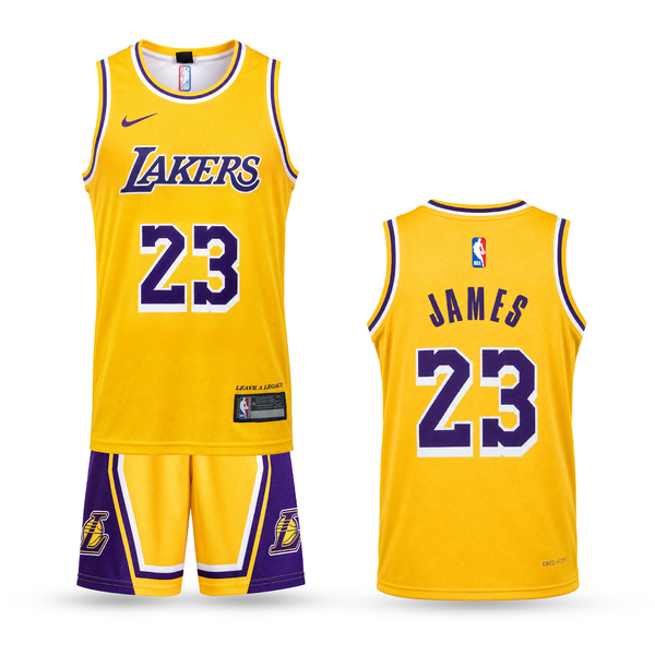 LA Lakers Otroški Košarkarski Komplet, James. 26/27, Rumena