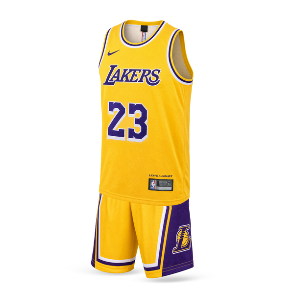 LA Lakers Otroški Košarkarski Komplet, James. 26/27, Rumena