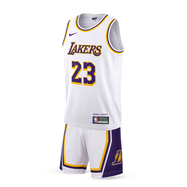 LA Lakers Otroški Košarkarski Komplet, James. 26/27, Bel