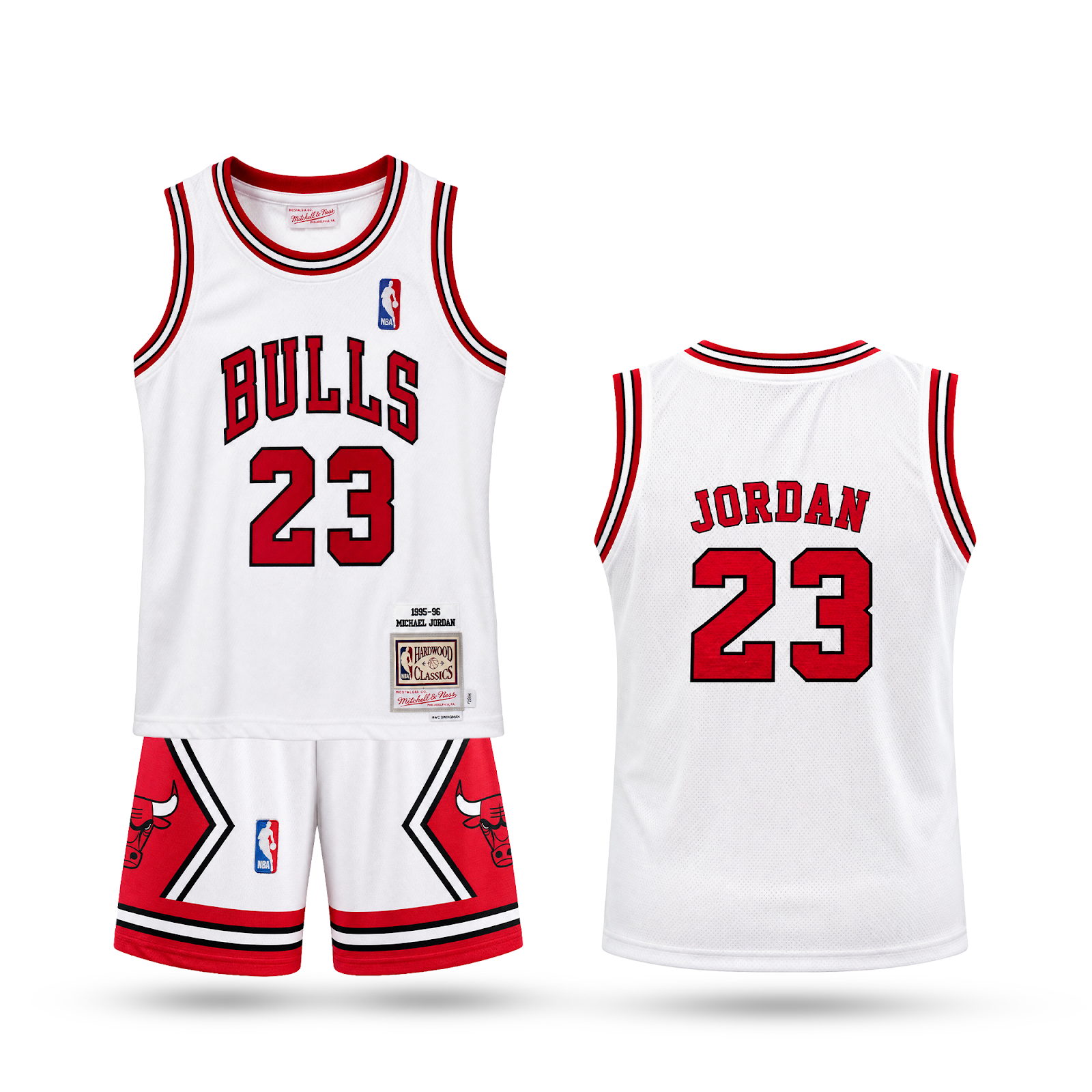 Chicago Bulls Otroški Retro Košarkarski Komplet, Jordan. Retro