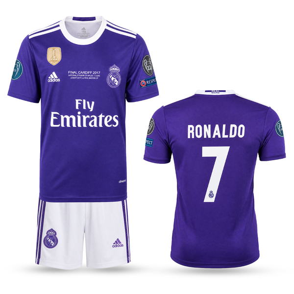Otroški komplet Real Madrid, Klasika, Ronaldo 2017 Final