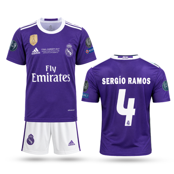 Real Madrid Otroški Klasični Nogometni Komplet, Ramos. Classic