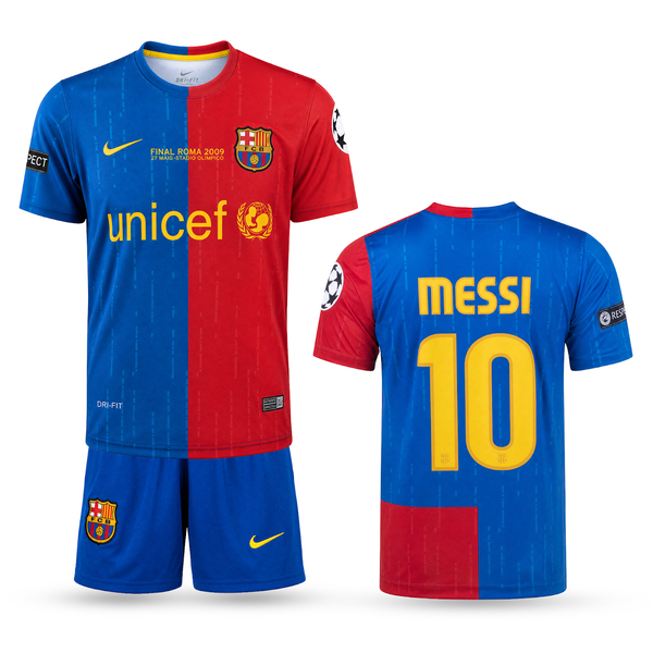 Otroški komplet Barcelona Classic, Messi. Finale CL 2009