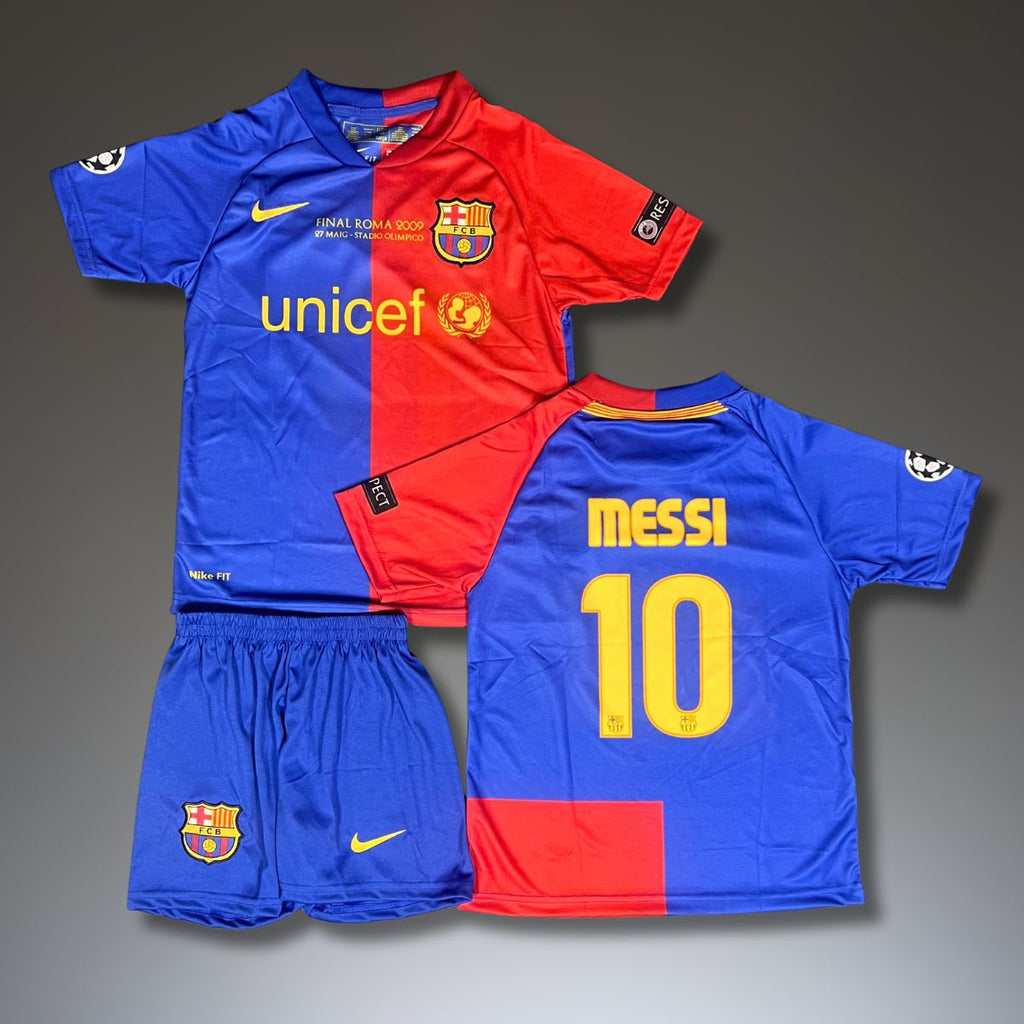 Otroški komplet Barcelona Classic, Messi. Finale CL 2009