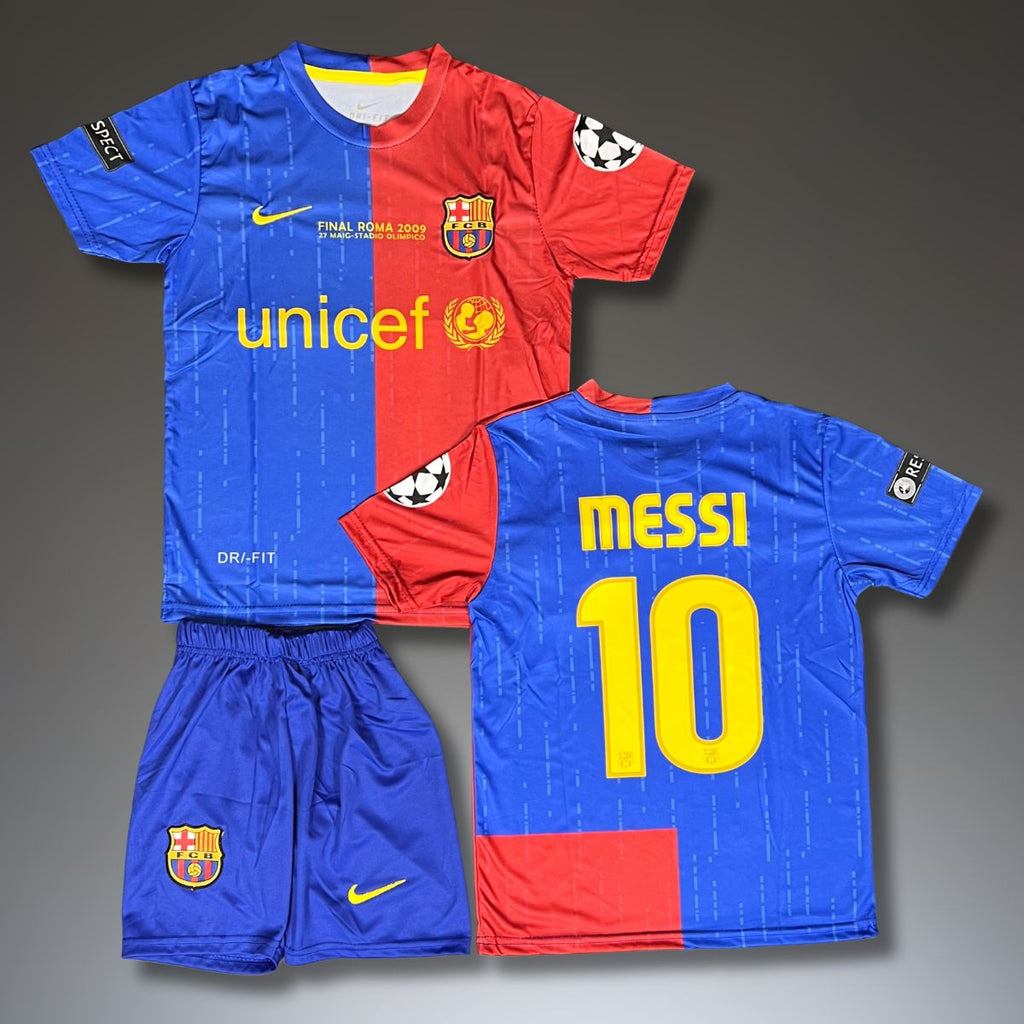 Otroški komplet Barcelona Classic, Messi. Finale CL 2009