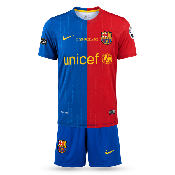 Otroški komplet Barcelona Classic, Messi. Finale CL 2009