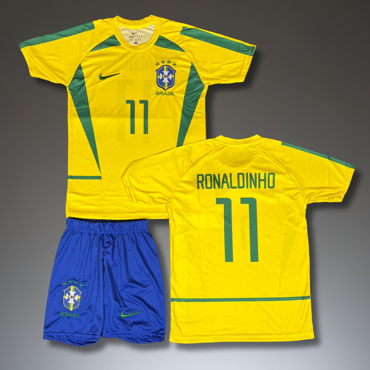 Otroški komplet Brazilija, Ronaldinho. SP 2002