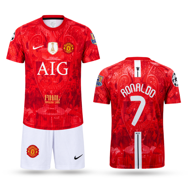 Manchester United Otroški Klasični Nogometni Komplet, Ronaldo. 2008 CL Final 2nd Edition