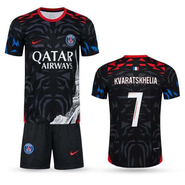 Otroški komplet PSG, Kvaratskhelia. Posebna izdaja 24/25