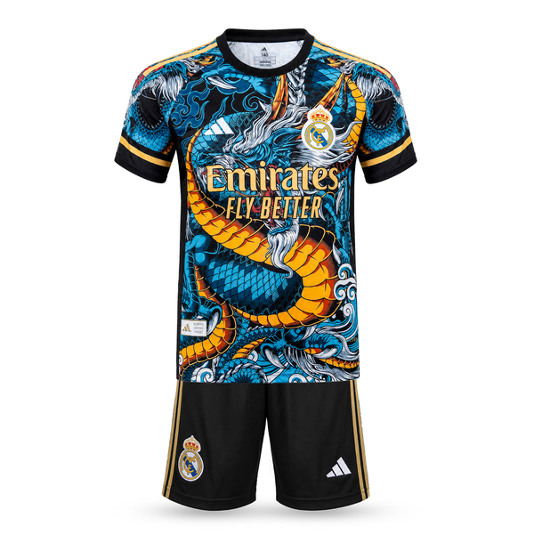 Otroški komplet Real Madrid, barvni, Bellingham. Zmajska izdaja 2025