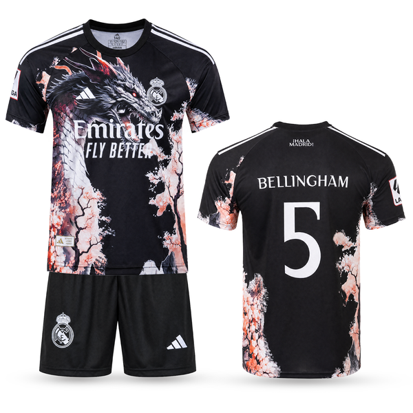 Otroški komplet Real Madrid, Bellingham. Oranžna izdaja zmaja, 2025