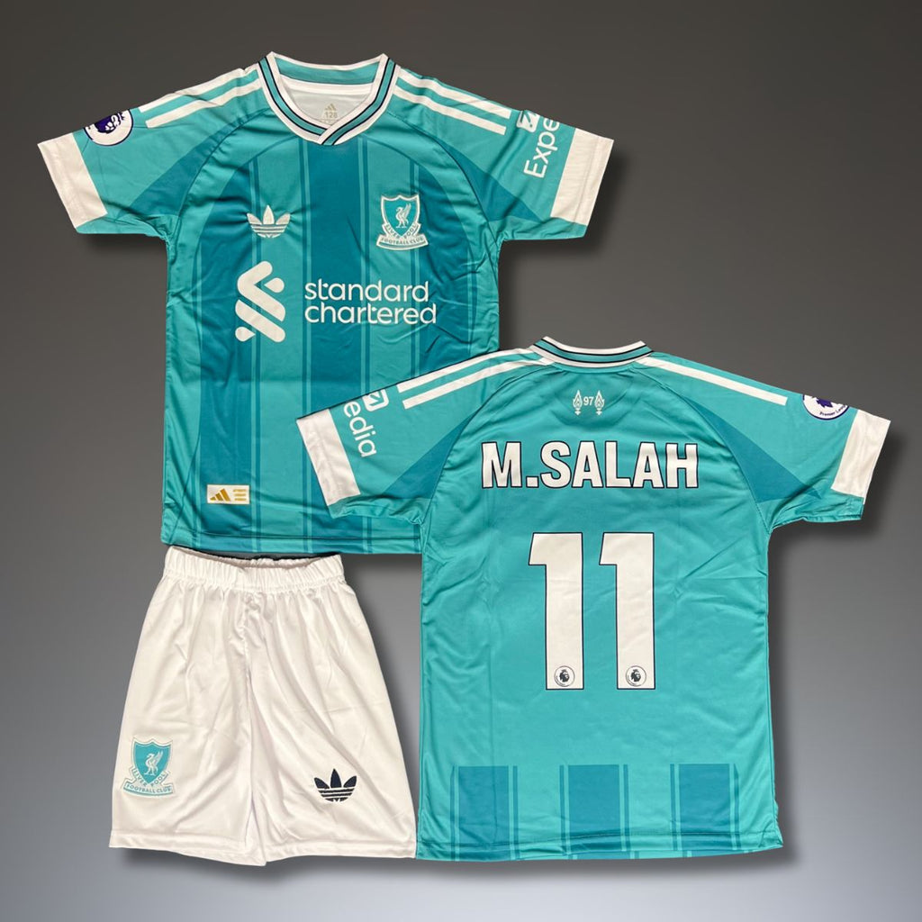 Otroški tretji komplet Liverpool, Salah. Projekt 25/26