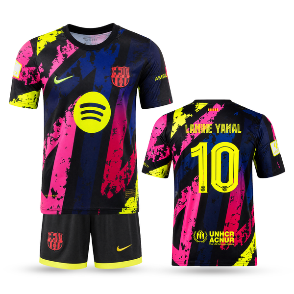 Barcelona Otroški Nogometni Komplet, Yamal. Colorful Edition