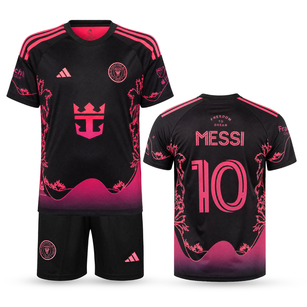 Otroški fluorescenčni komplet Inter Miami, Messi. Neonsko oranžna izdaja