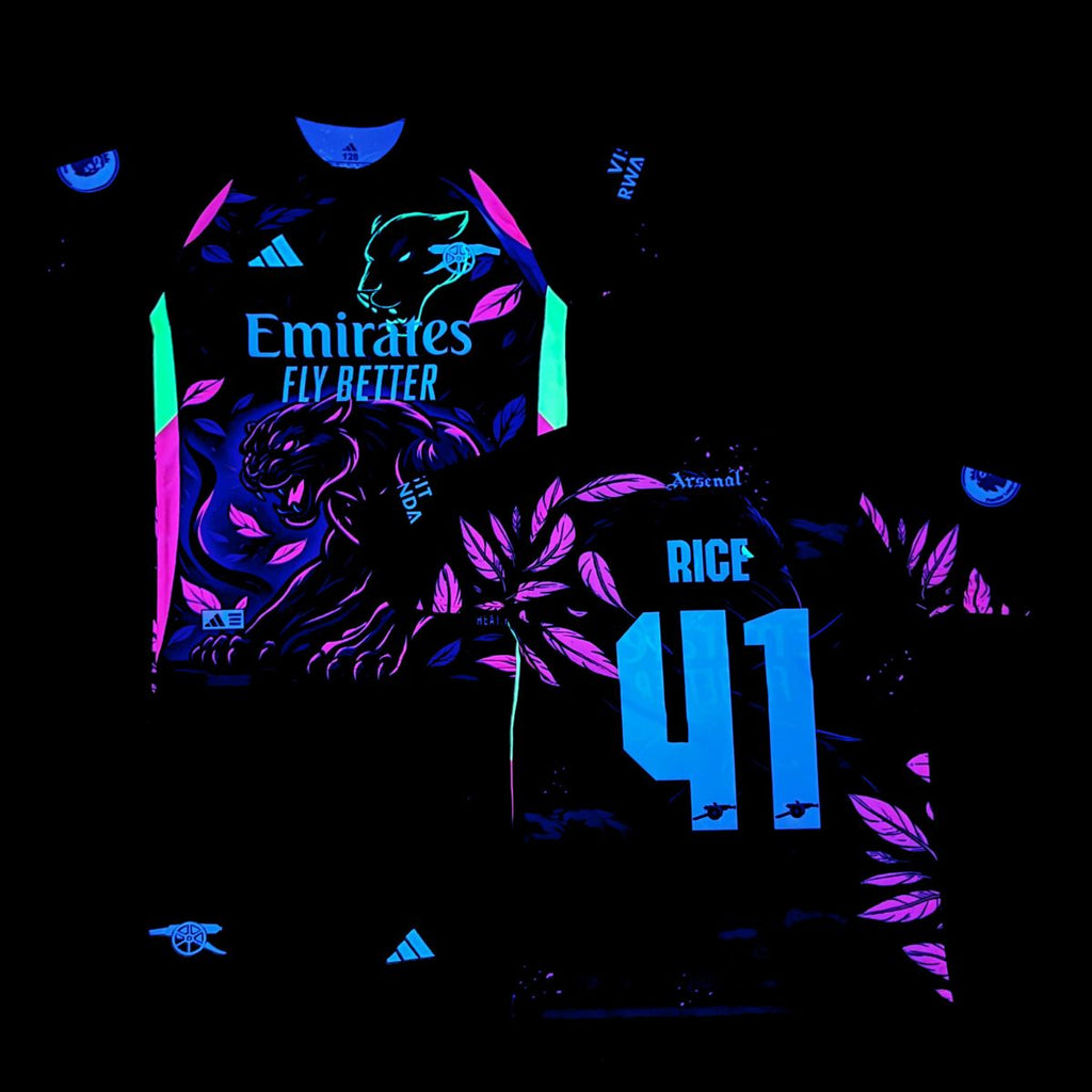 Otroški fluorescenčni komplet Arsenal, Rice. Izdaja neonska panterja