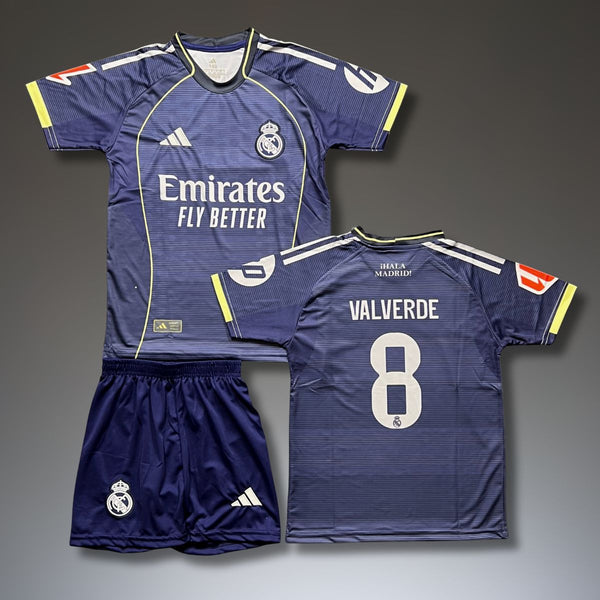 Otroški gostujoči komplet Real Madrid, Valverde. 25/26