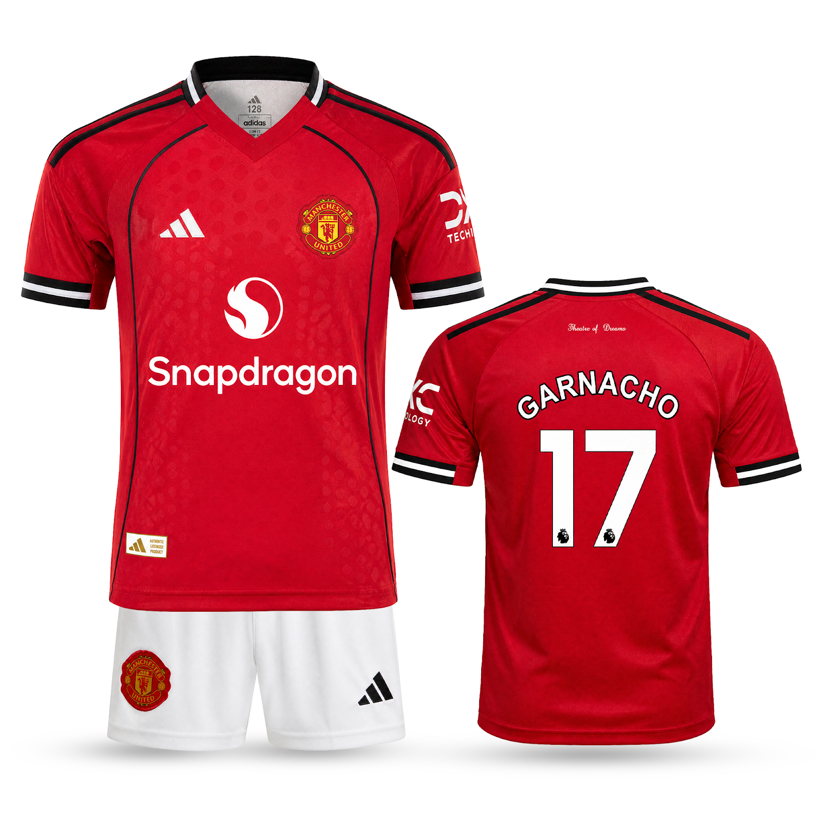 Otroški komplet Manchester United, Garnacho. 25/26