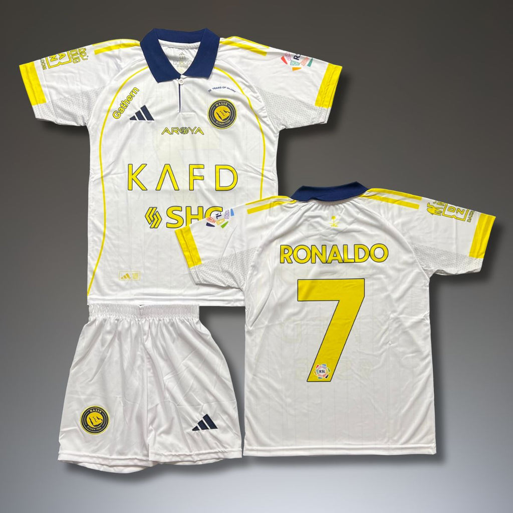 Otroški tretji komplet Al-Nassr, Ronaldo. 25/26