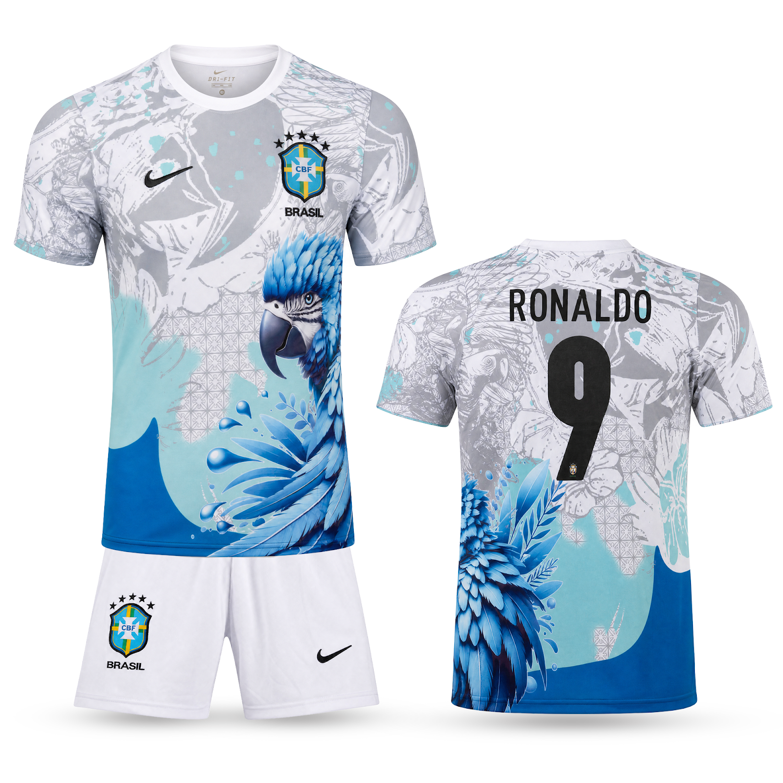 Otroški komplet Brazilija, Ronaldo. Posebna papagajska izdaja