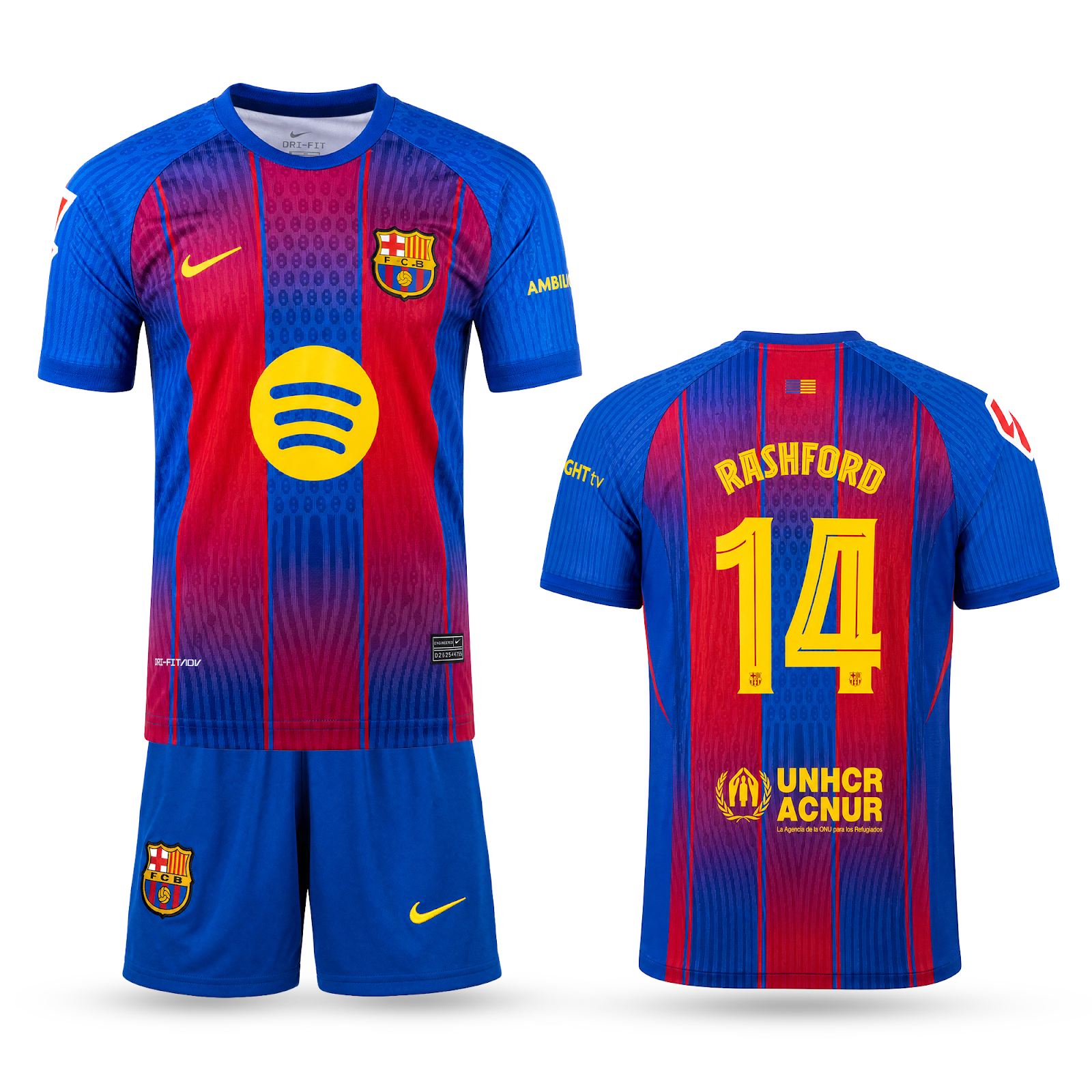 Otroški komplet Barcelona, Rashford. 25/26