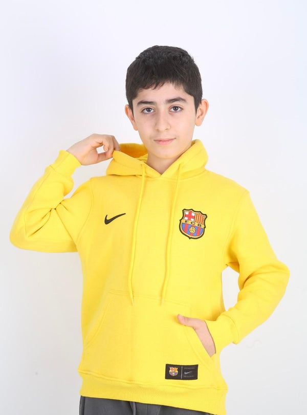 Barcelona Otroški Športni Pulover, Rumena