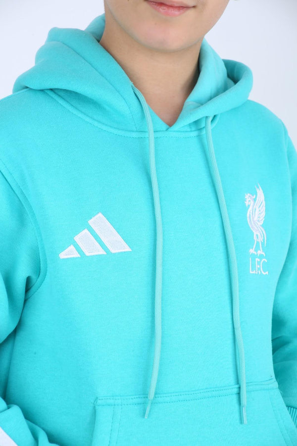 Liverpool Kids Hoodie, Turquoise