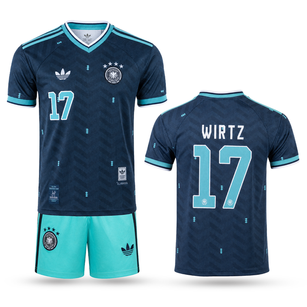 Nemčija Otroški Gostujoči Nogometni Komplet, Wirtz. World Cup 2026