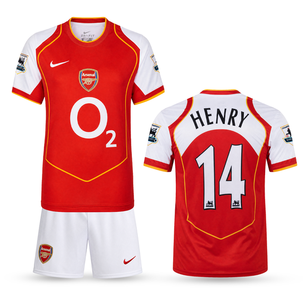 Arsenal Otroški Retro Nogometni Komplet, Henry