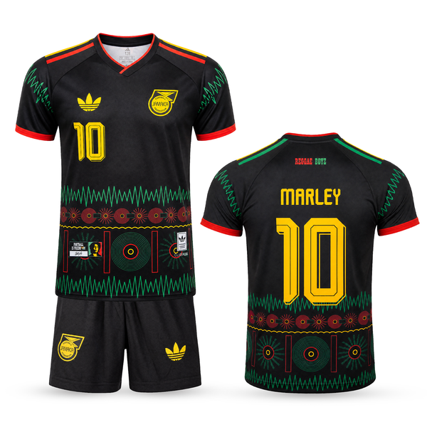 Jamajka Otroški Nogometni Komplet, Bob Marley. Bob Marley Edition, Črna