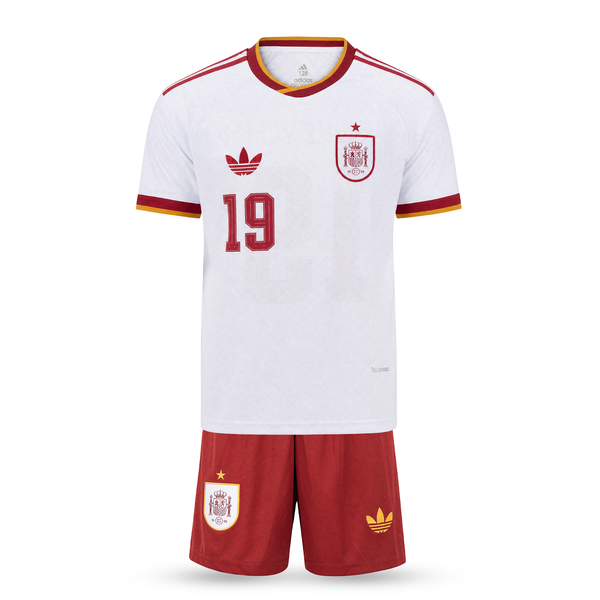 Španija Otroški Gostujoči Nogometni Komplet, Jamal. WC 2026, Moder