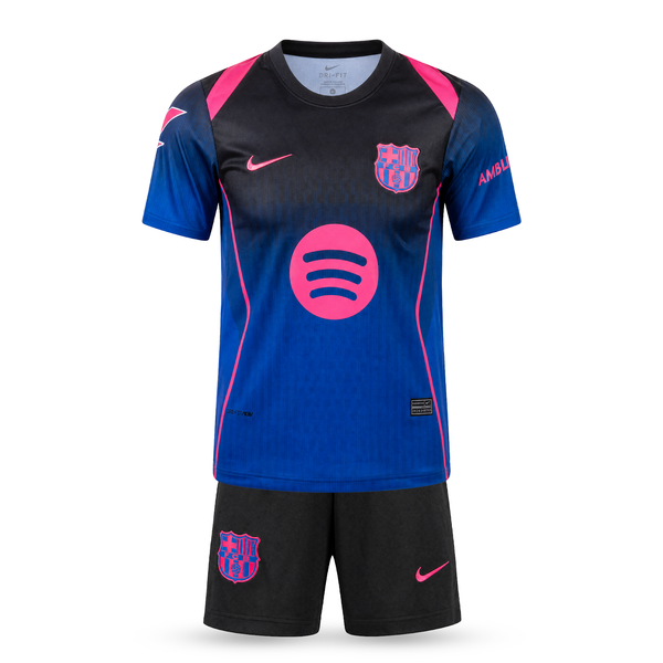 Barcelona Otroški Nogometni Komplet, Jamal. 26/27 Special Blue Edition, Modra