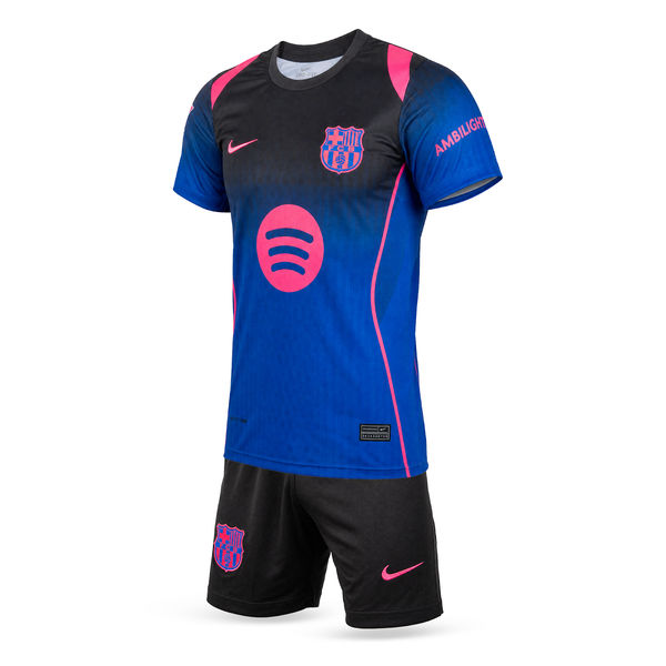 Barcelona Otroški Nogometni Komplet, Jamal. 26/27 Special Blue Edition, Modra