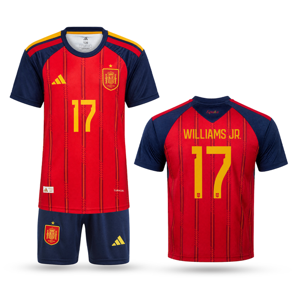 Španija Otroški Nogometni Komplet, Williams. World Cup 2026