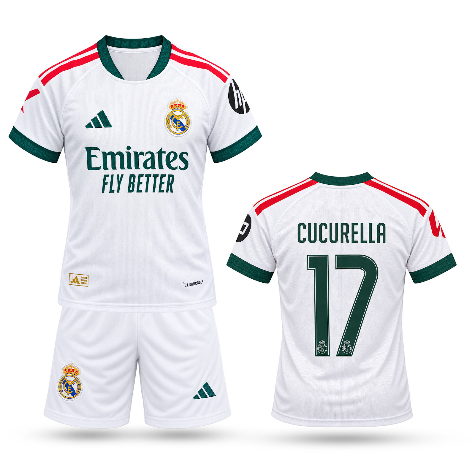 Real Madrid Otroški Nogometni Komplet, Cucurella. 26/27