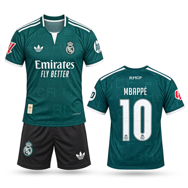 Real Madrid Otroški Gostujoči Nogometni Komplet, Mbappe. 26/27