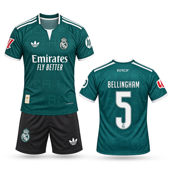 Real Madrid Otroški Gostujoči Nogometni Komplet, Bellingham. 26/27