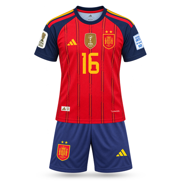 Španija Otroški Nogometni Komplet, Rodri. World Cup 2026