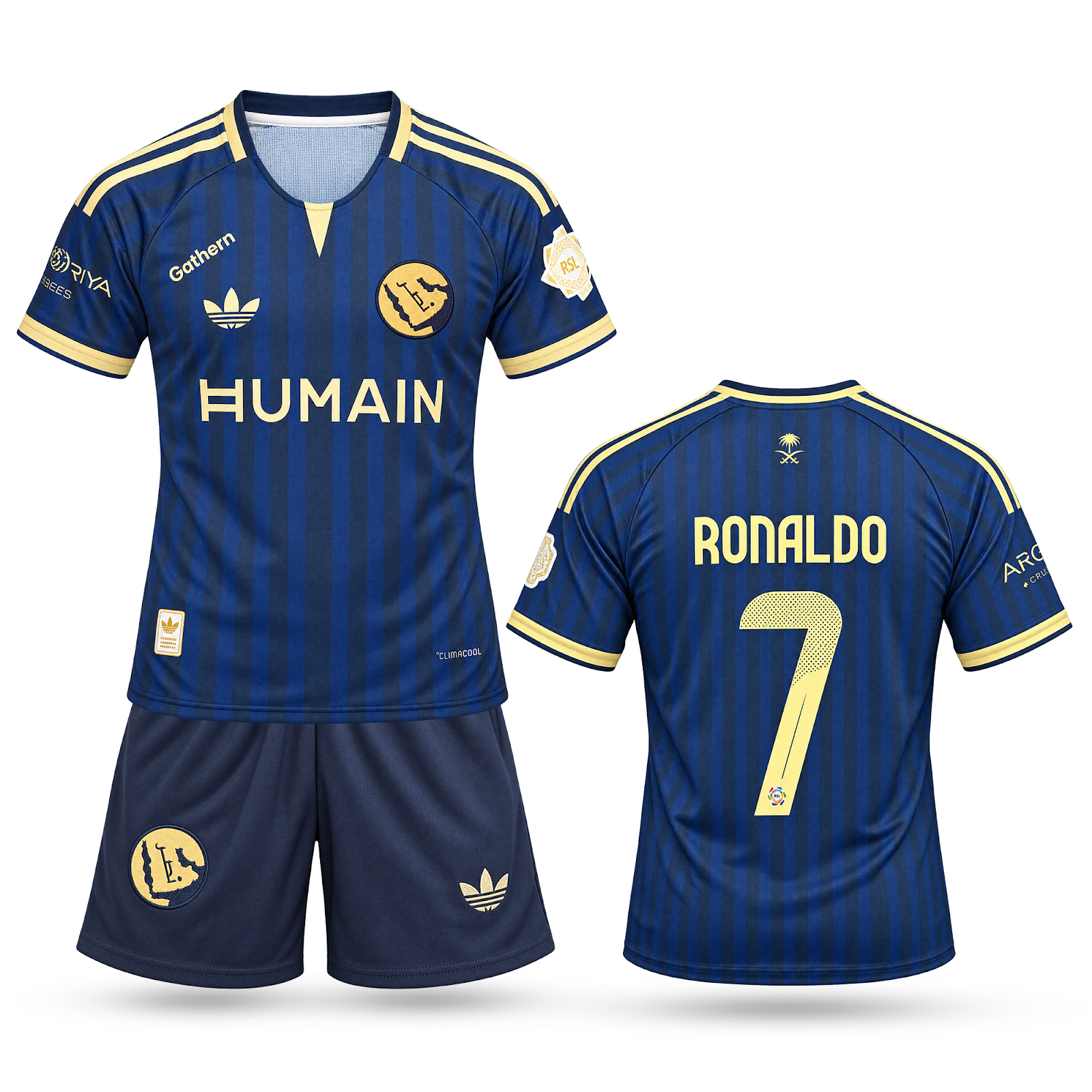 Al-Nassr Otroški Gostujoči Nogometni Komplet, Ronaldo. 26/27