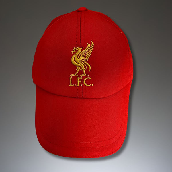 Kapa z grbom Liverpool, rdeča