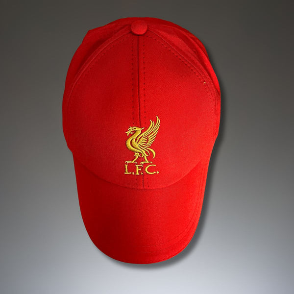 Kapa z grbom Liverpool, rdeča