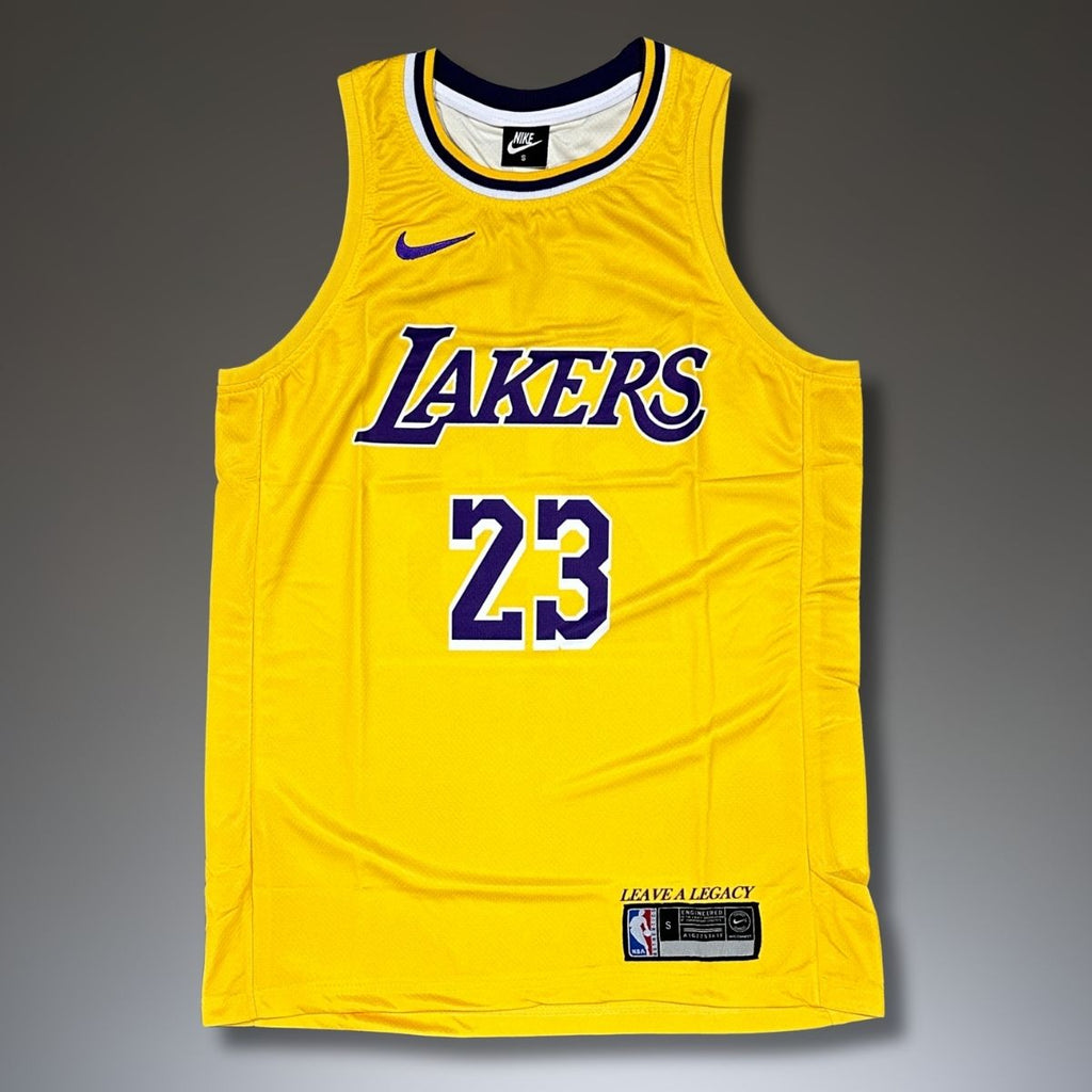 Los Angeles Lakers moški rumeni dres, James 6