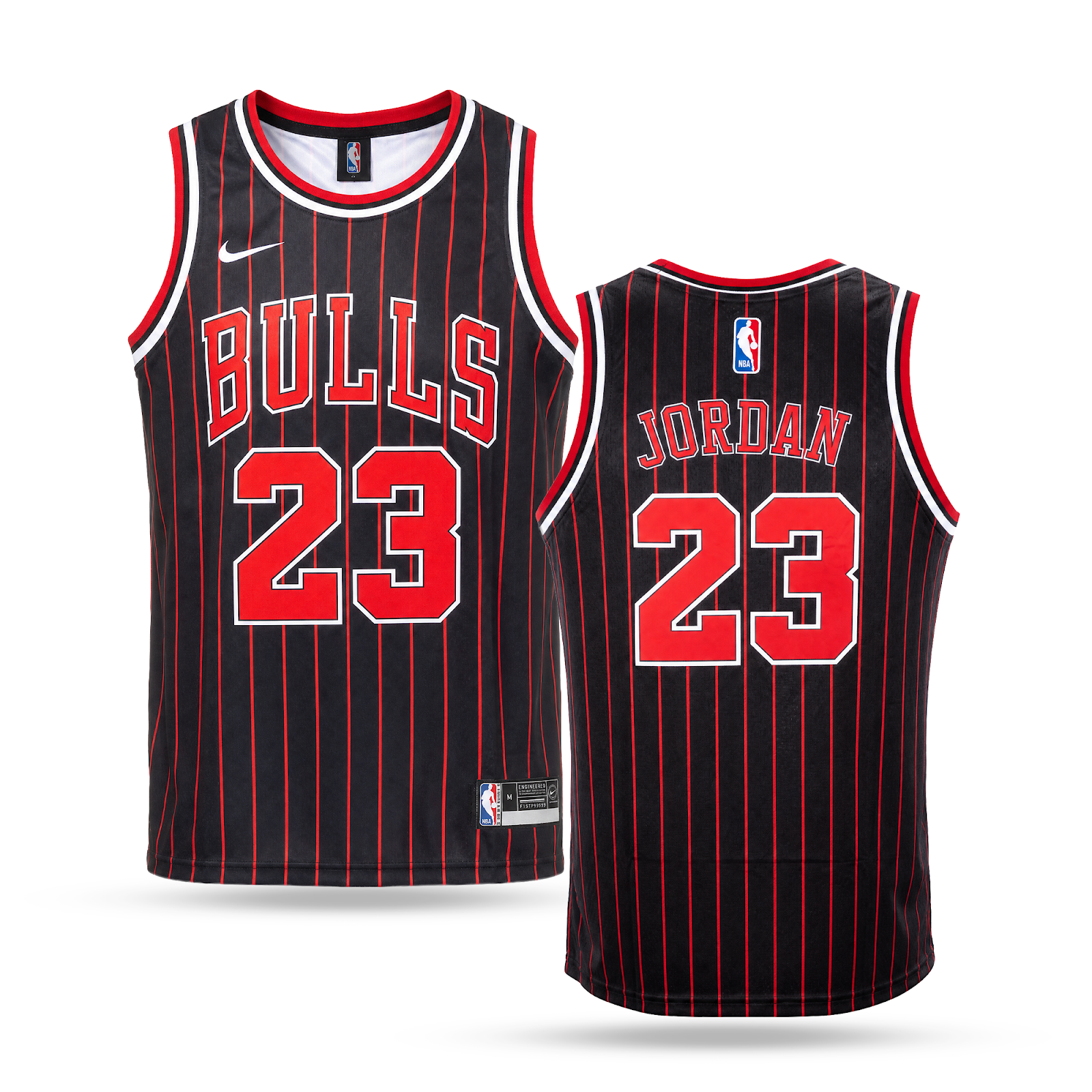Chicago Bulls moški črni dres, Jordan