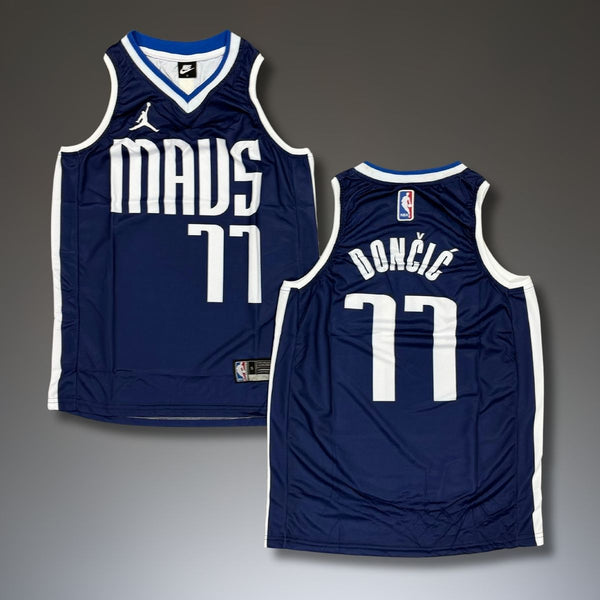 Dallas Mavericks moški modri dres, Dončić 