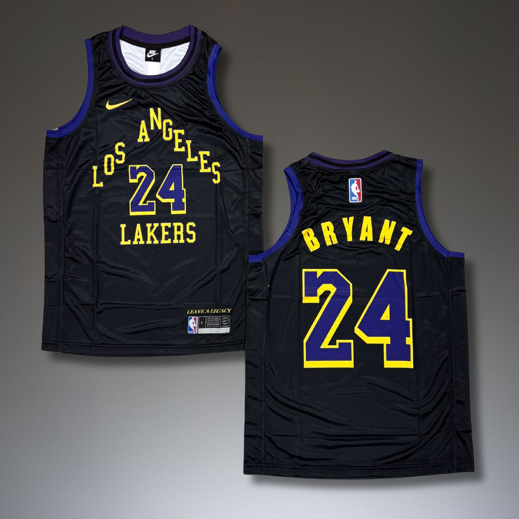 Los Angeles Lakers moški črni dres, Bryant
