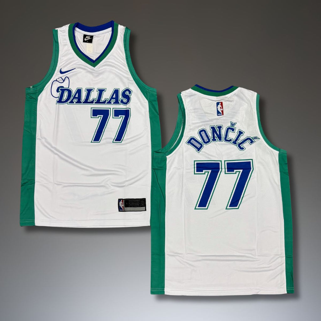 Dallas Mavericks moški beli dres, Dončić