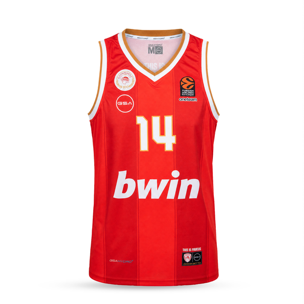 Olympiacos moški dres, Vezenkov. EuroLeague 2025
