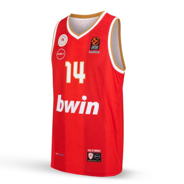 Olympiacos moški dres, Vezenkov. EuroLeague 2025