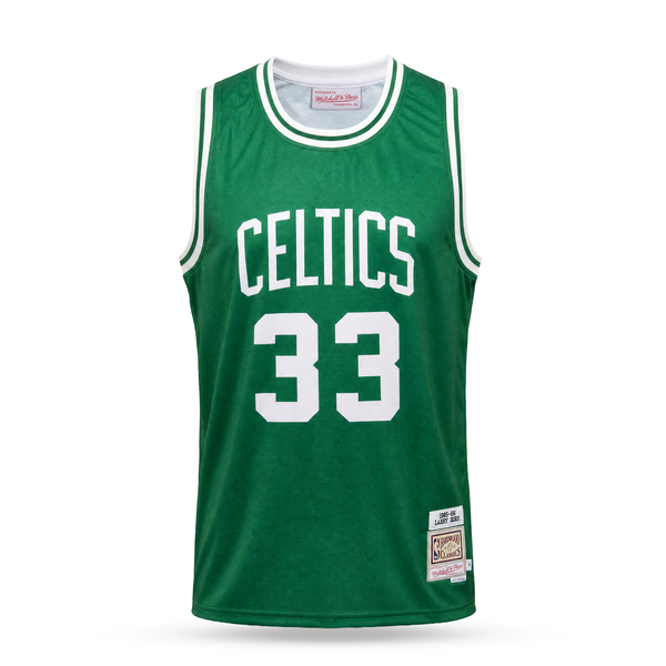 Boston Celtics Moški Retro Košarkarski Dres, Bird. Hardwood Classics, Zelen