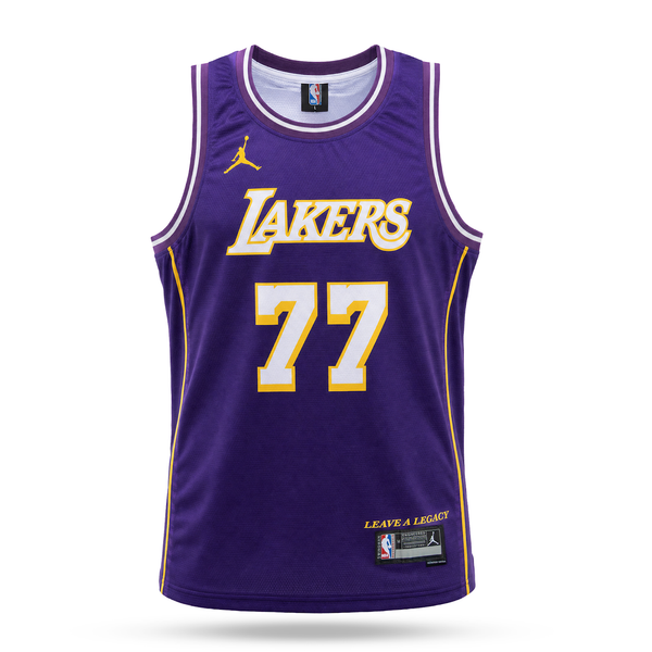 LA Lakers Moški Košarkarski Dres, Dončić. Vijoličen